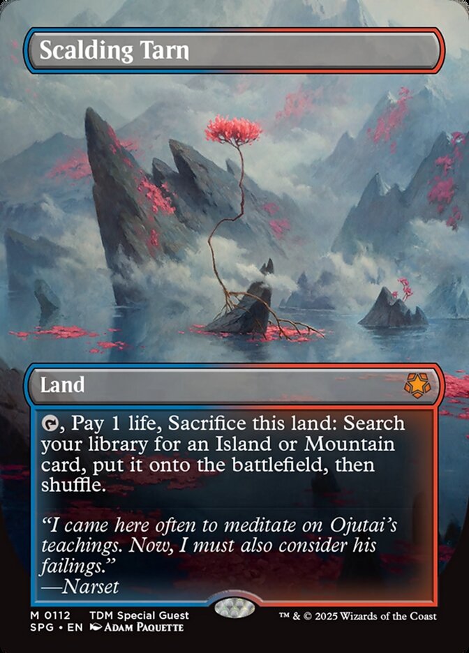 Scalding Tarn card front