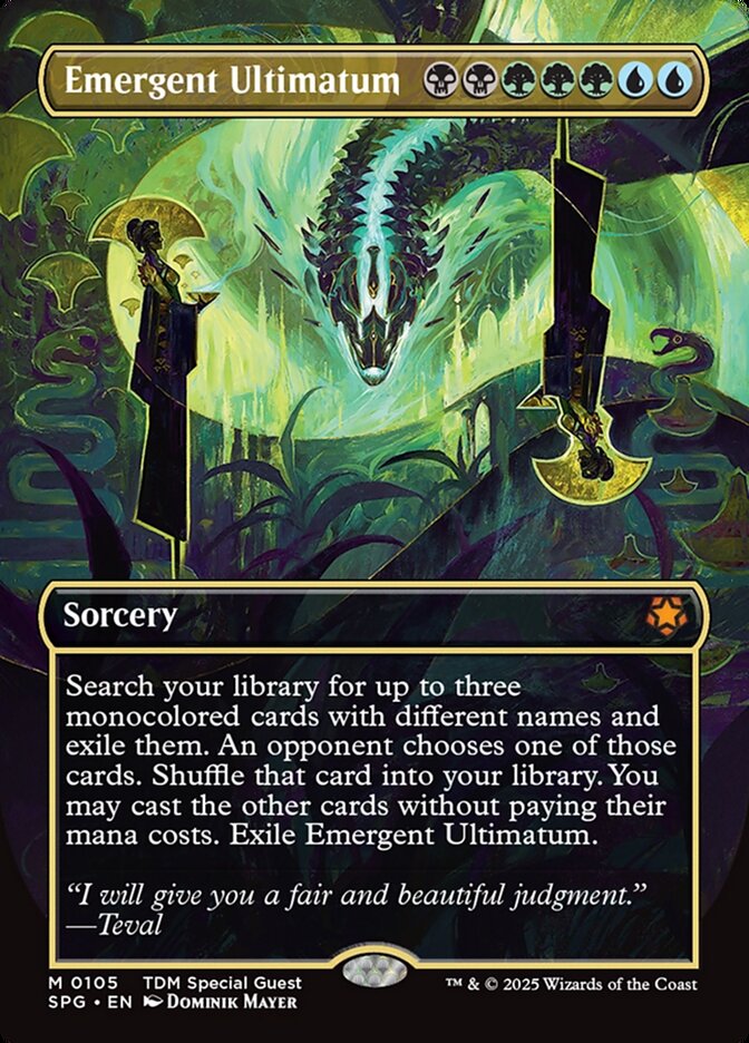 Emergent Ultimatum card front