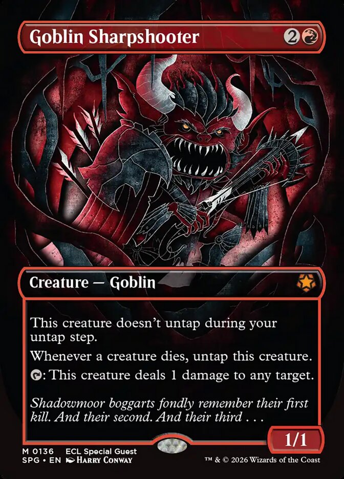 Goblin Sharpshooter card front