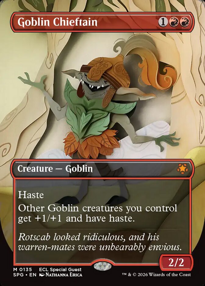 Goblin Chieftain card front