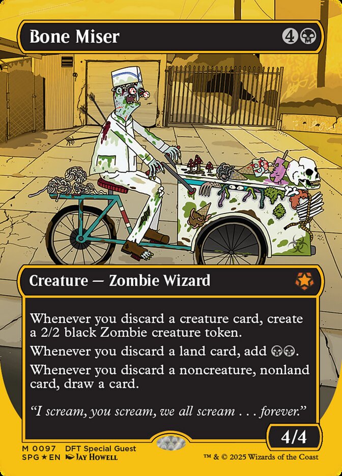 Bone Miser card front