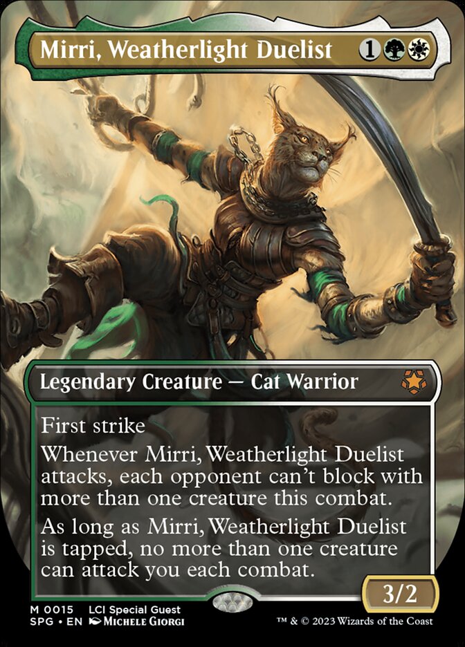 Mirri, Weatherlight Duelist card front