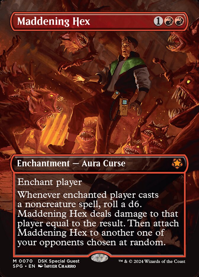 Maddening Hex card front