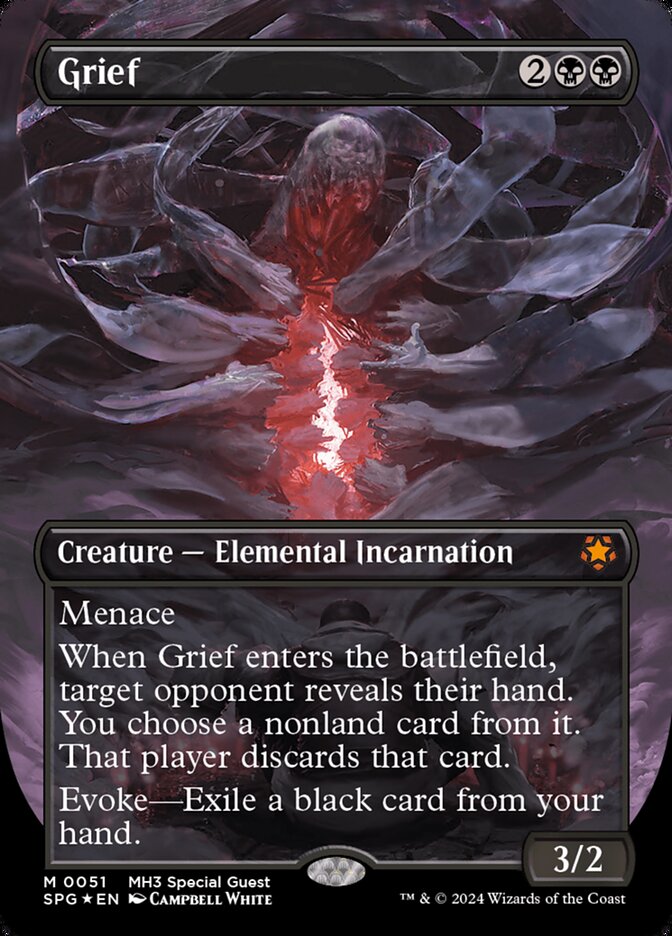 Grief card front