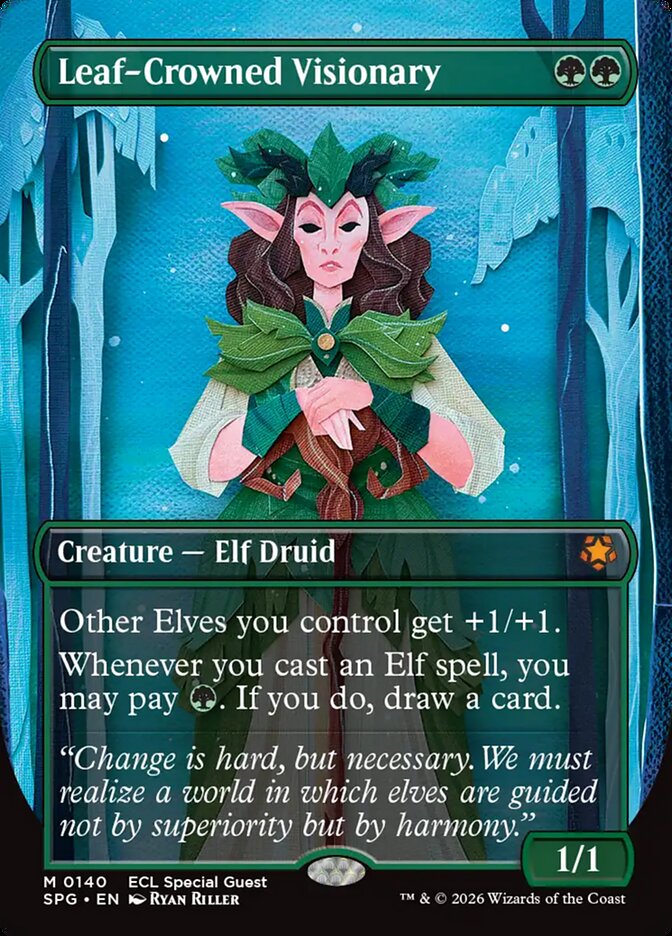 Leaf-Crowned Visionary card front