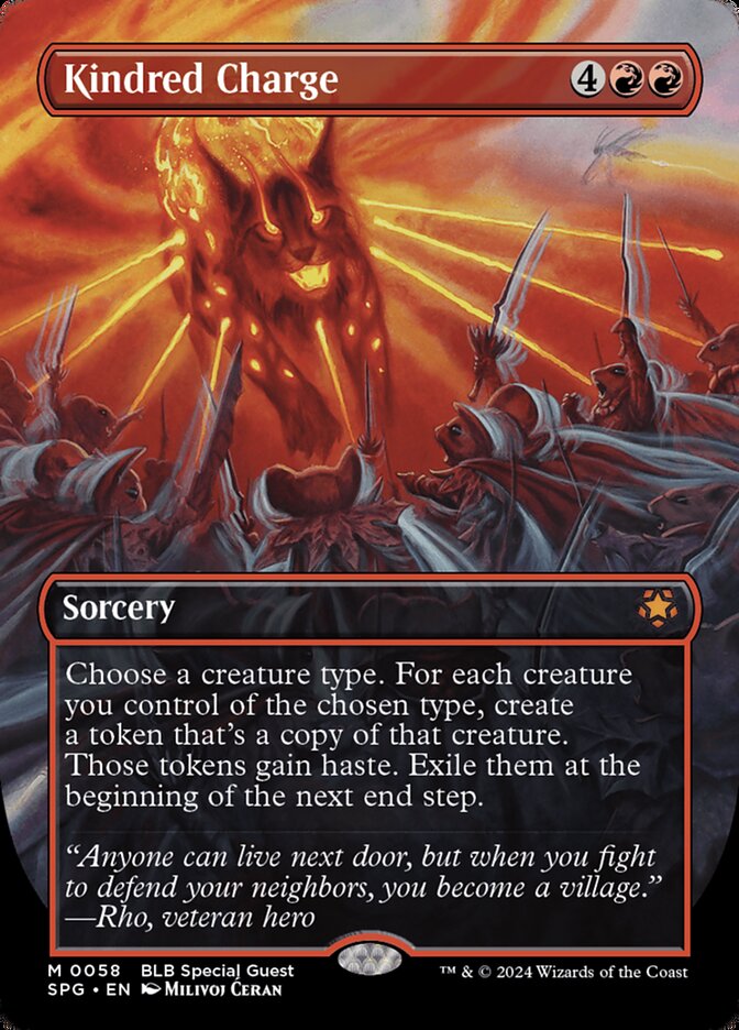 Kindred Charge card front