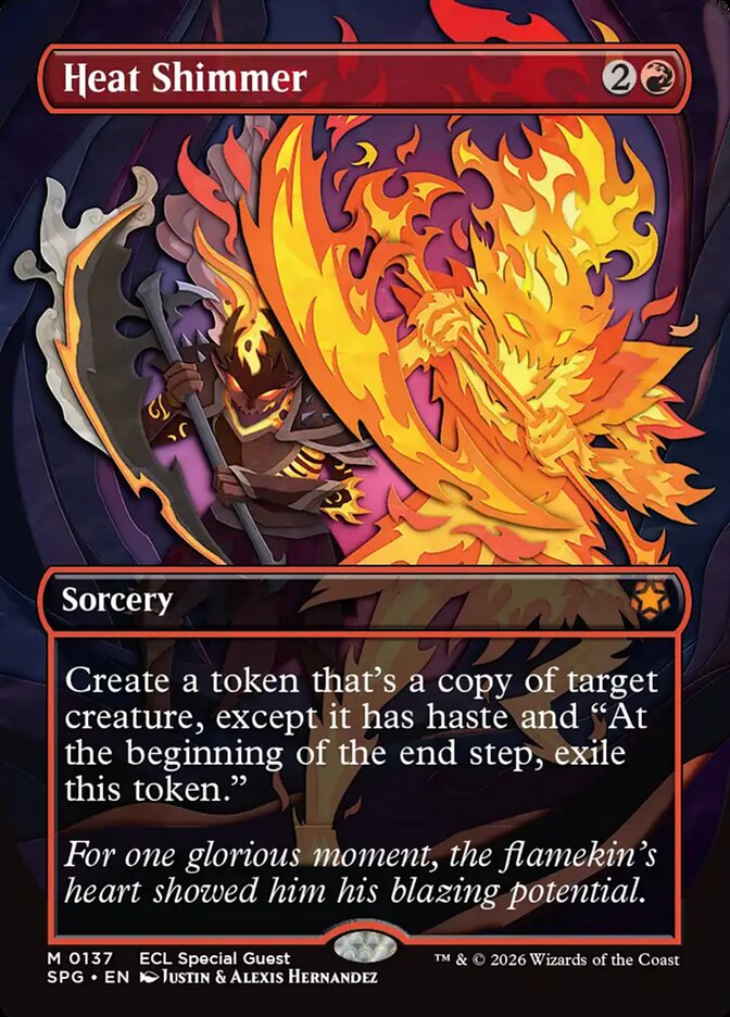 Heat Shimmer card front