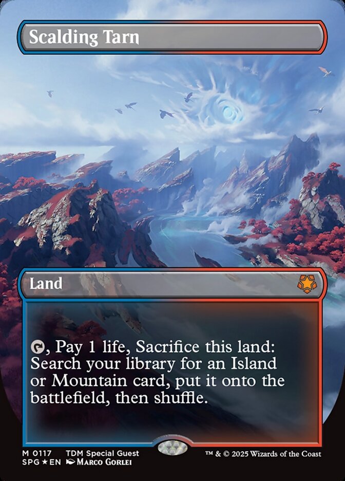 Scalding Tarn card front