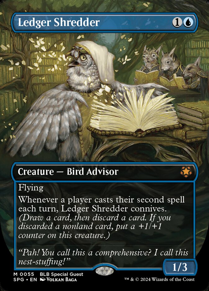 Ledger Shredder card front