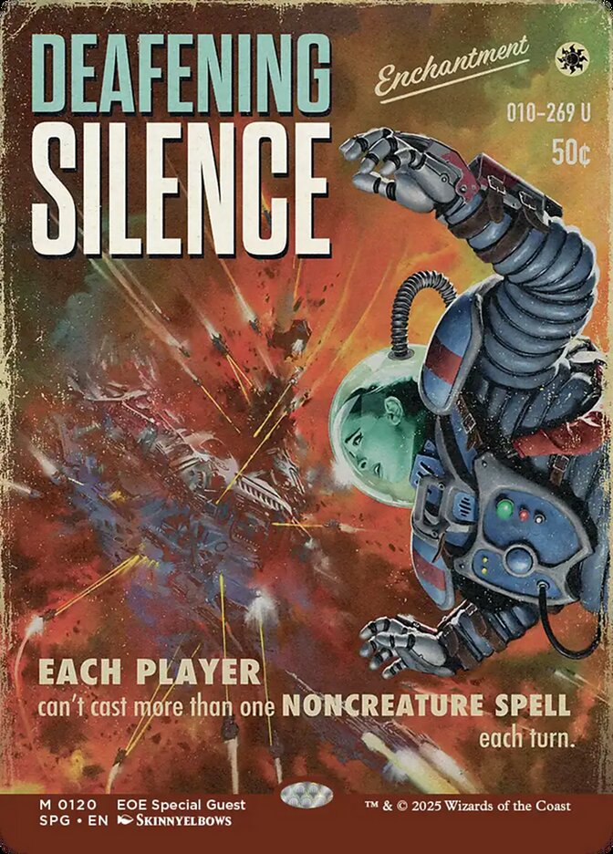 Deafening Silence card front