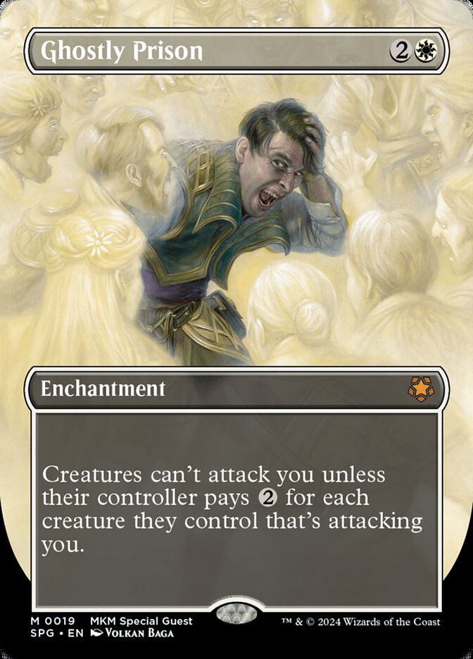 Ghostly Prison card front