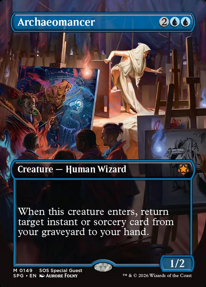 Archaeomancer card front
