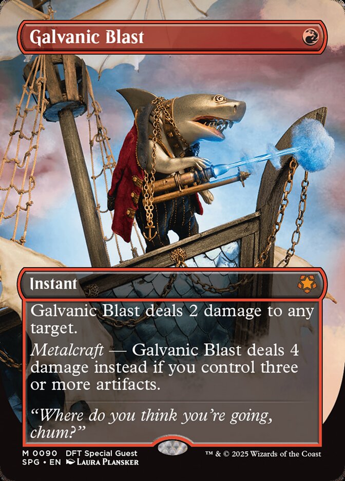 Galvanic Blast card front