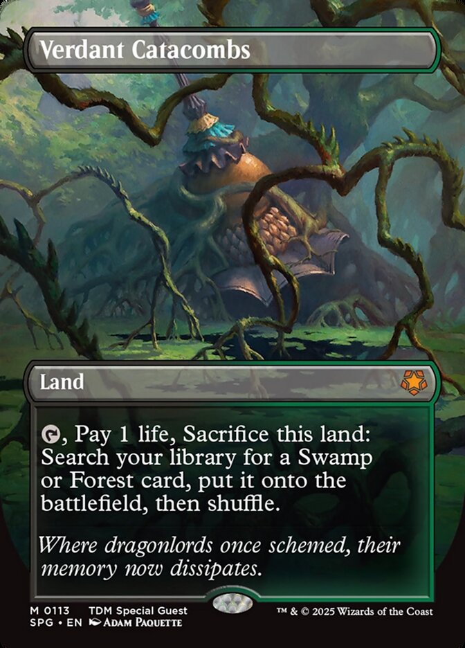 Verdant Catacombs card front