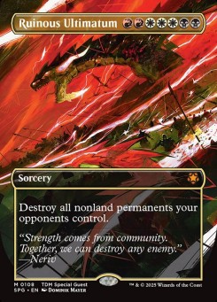Ruinous Ultimatum