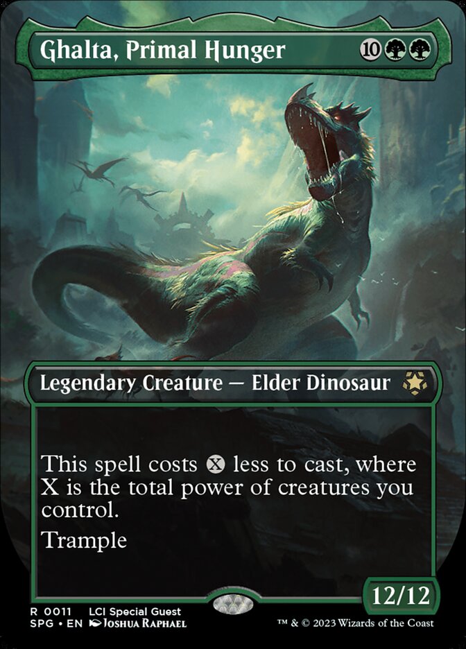 Ghalta, Primal Hunger card front