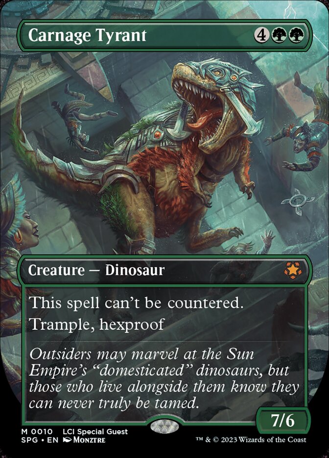 Carnage Tyrant card front