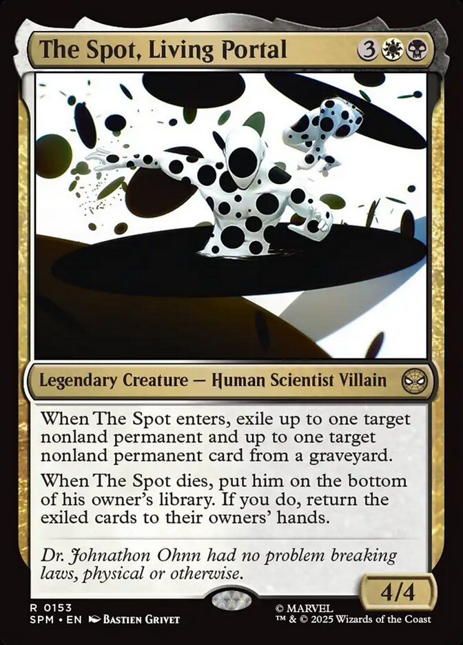 The Spot, Living Portal card front