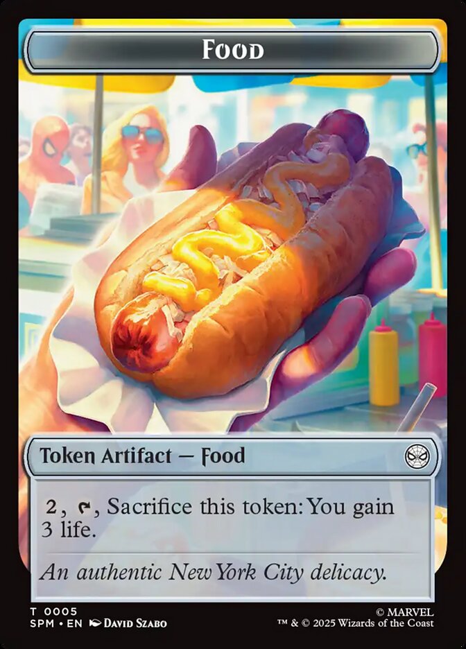 Food card front