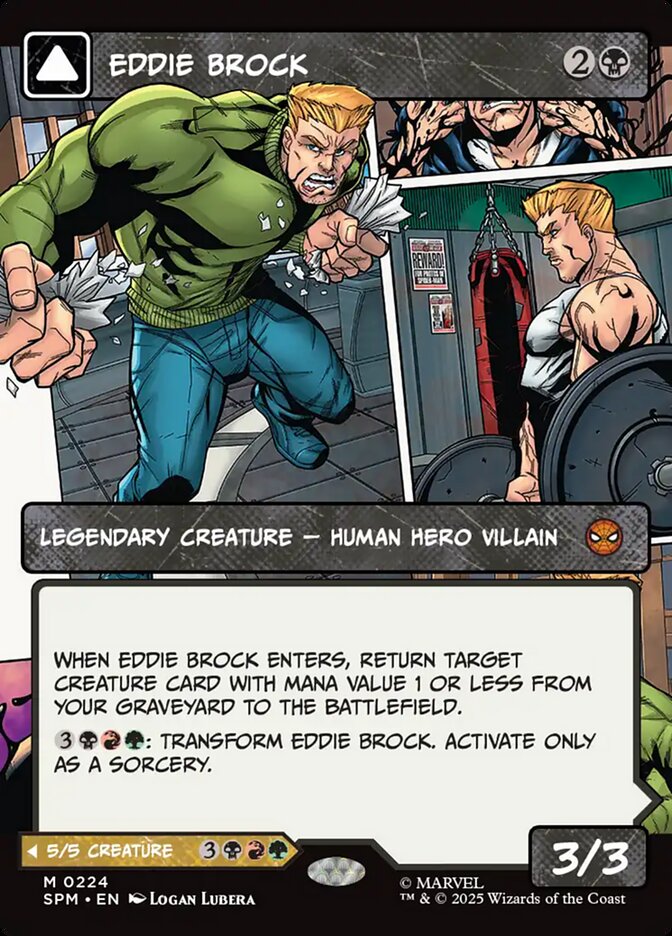 Eddie Brock card front