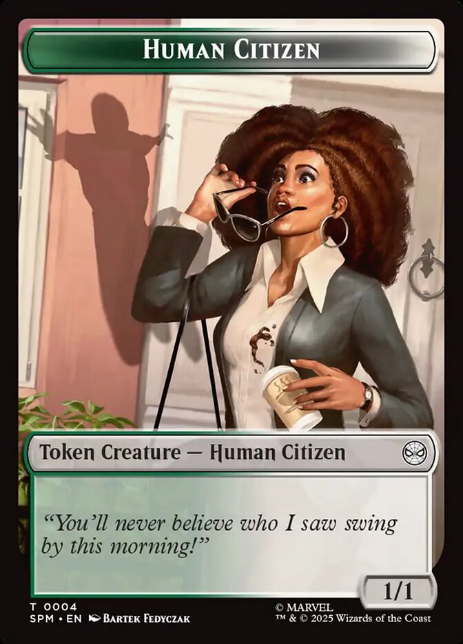 Human Citizen card front