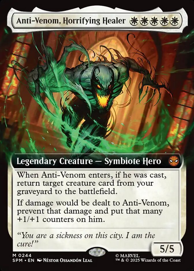 Anti-Venom, Horrifying Healer card front