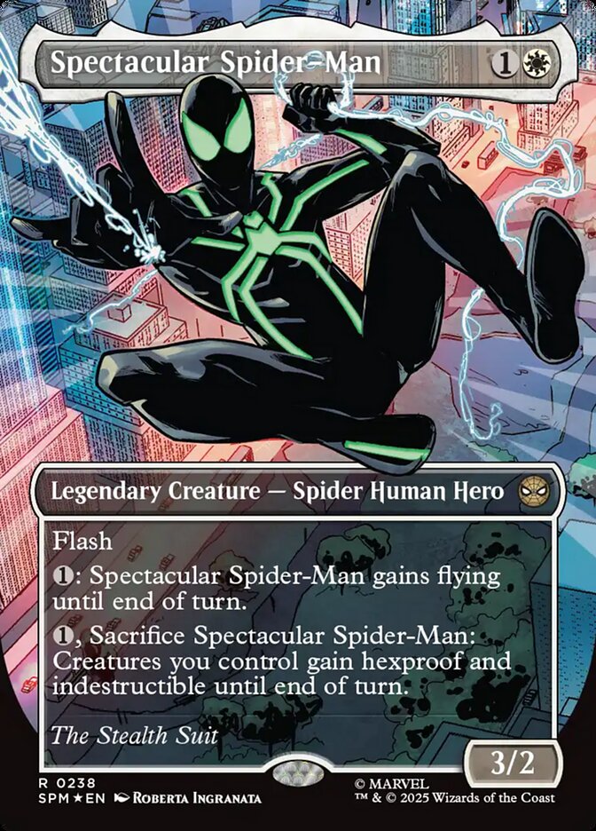 Spectacular Spider-Man card front