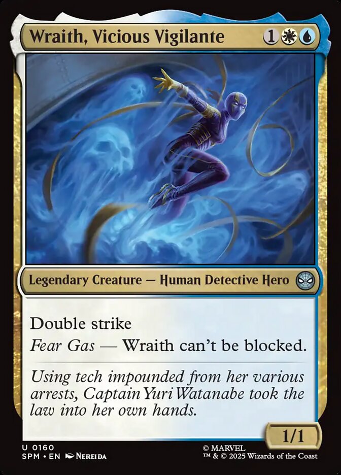 Wraith, Vicious Vigilante card front