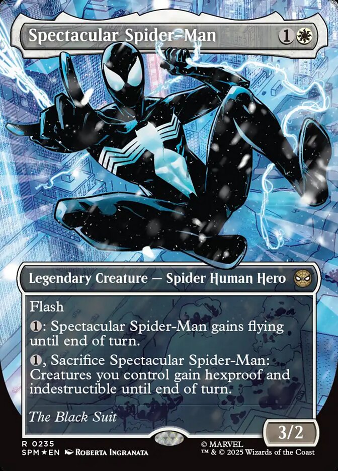 Spectacular Spider-Man card front