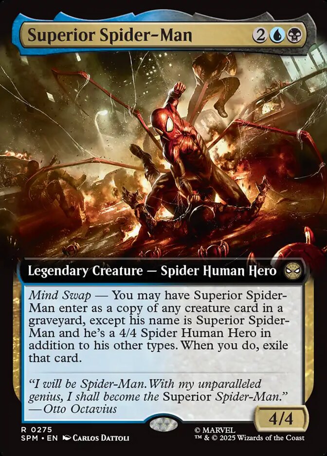 Superior Spider-Man card front
