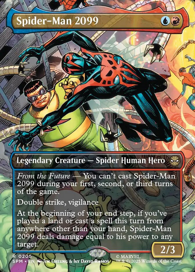 Spider-Man 2099 card front