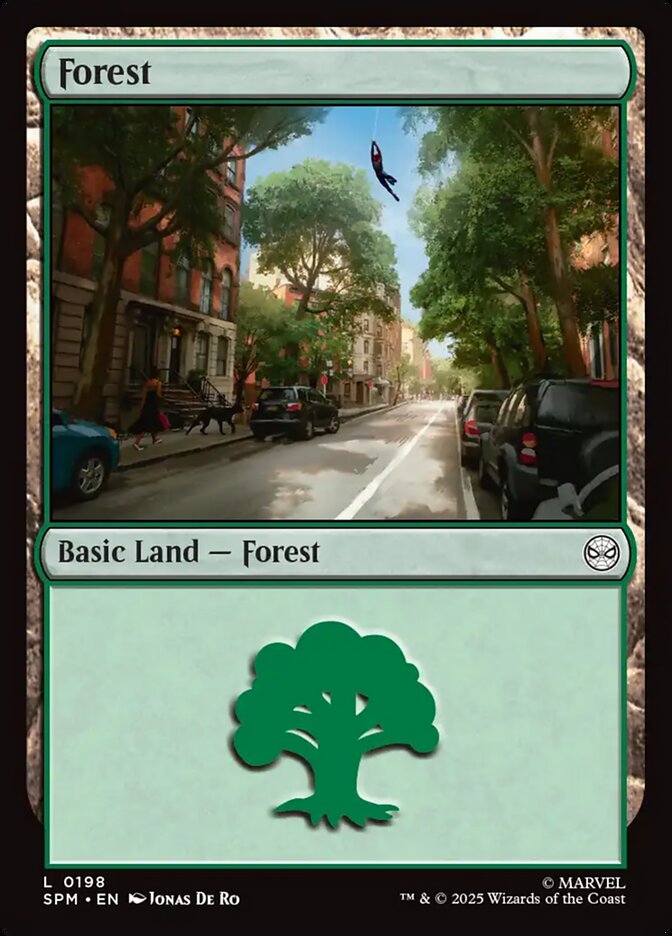 Forest card front