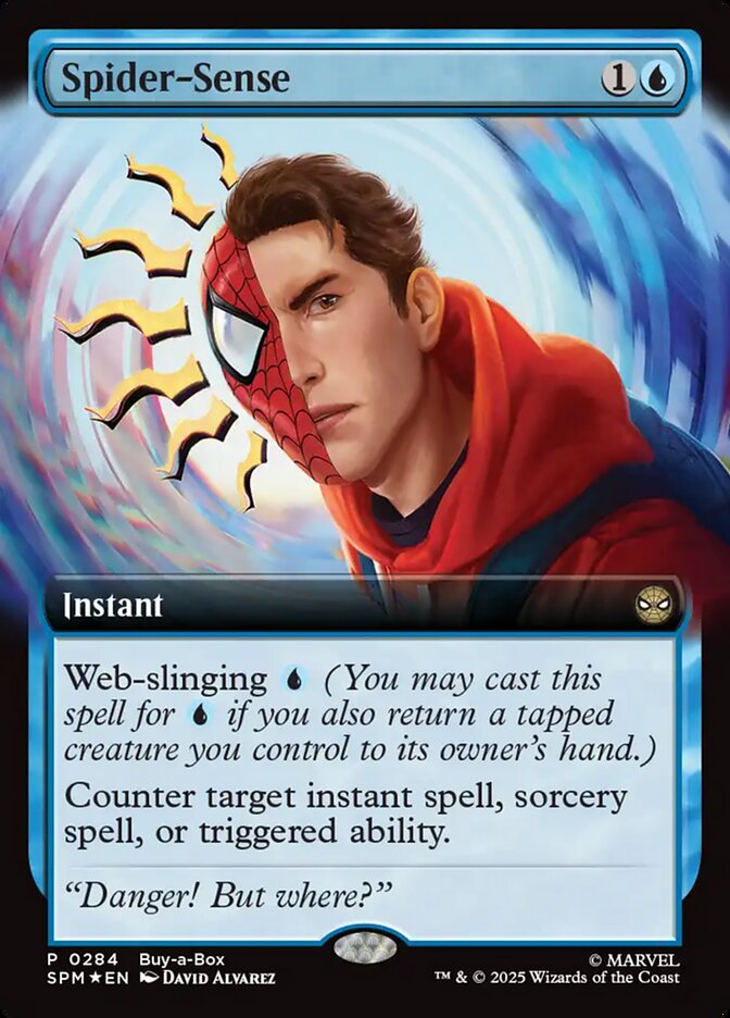 Spider-Sense card front