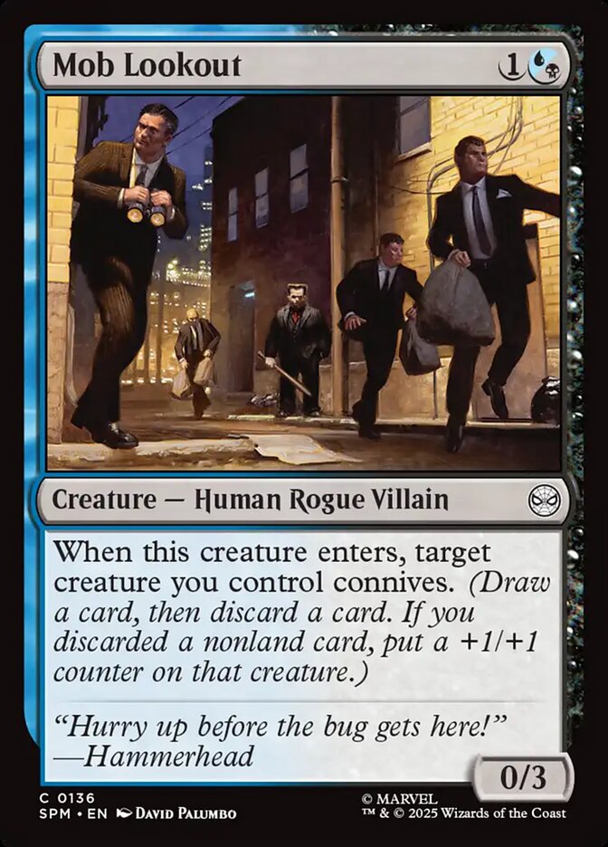 Mob Lookout card front