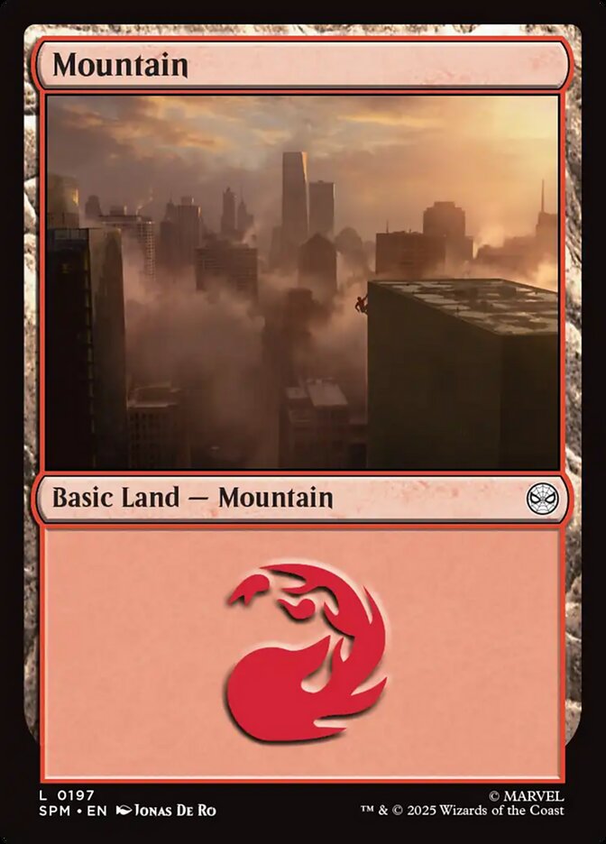 Mountain card front