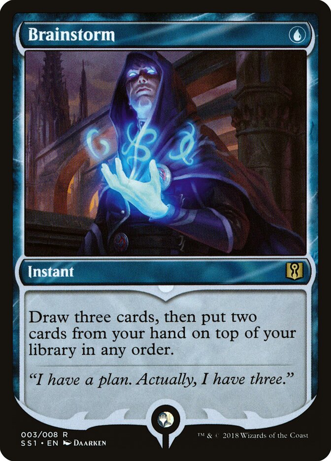 Brainstorm card front