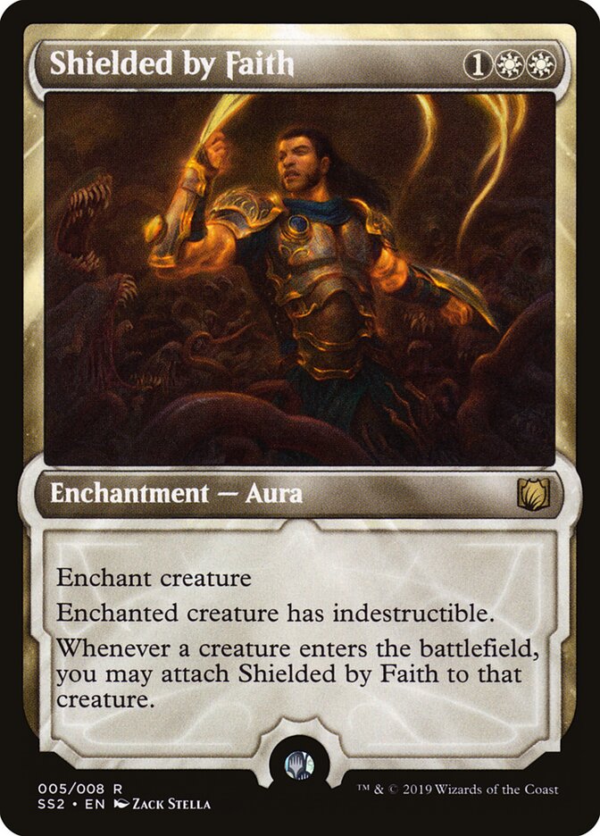 Shielded by Faith card front