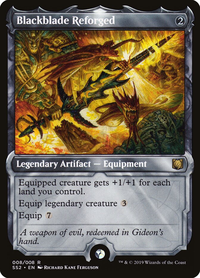 Blackblade Reforged card front