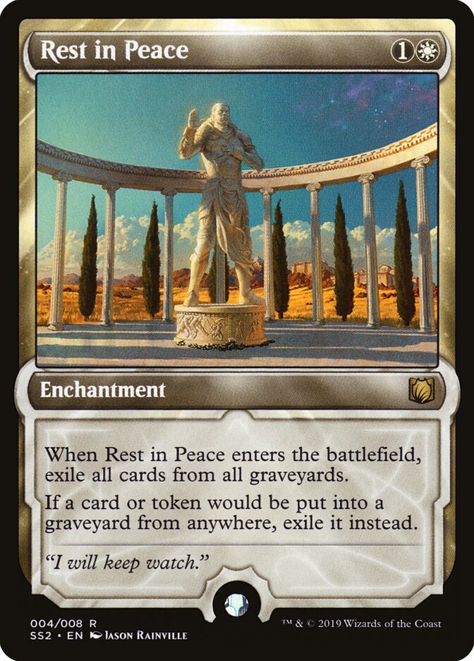 Rest in Peace card front