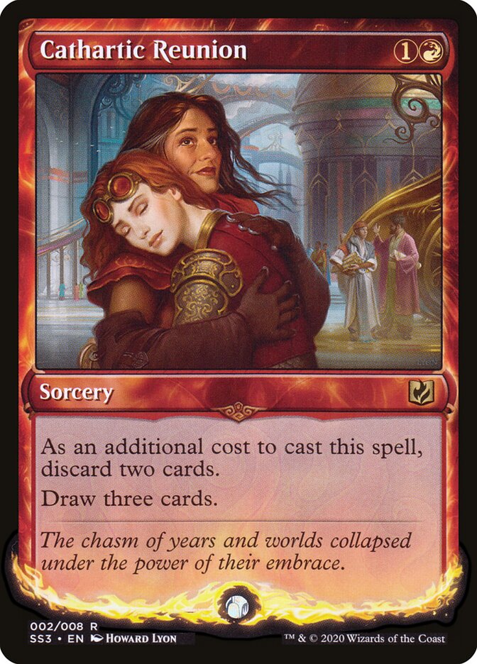 Cathartic Reunion card front