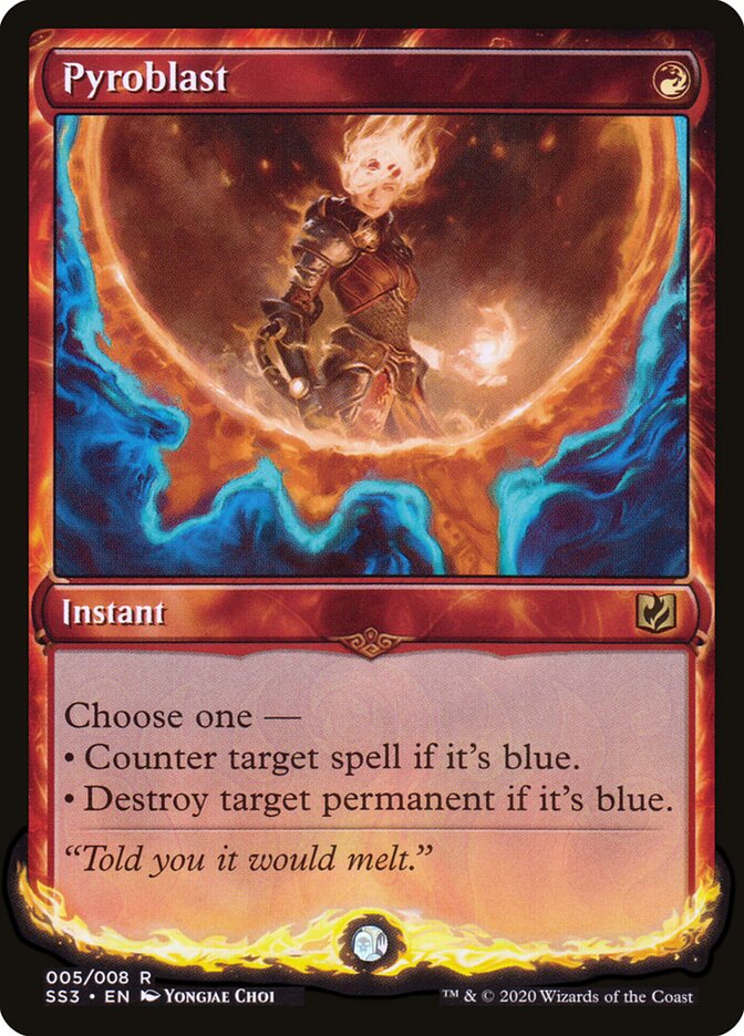 Pyroblast card front