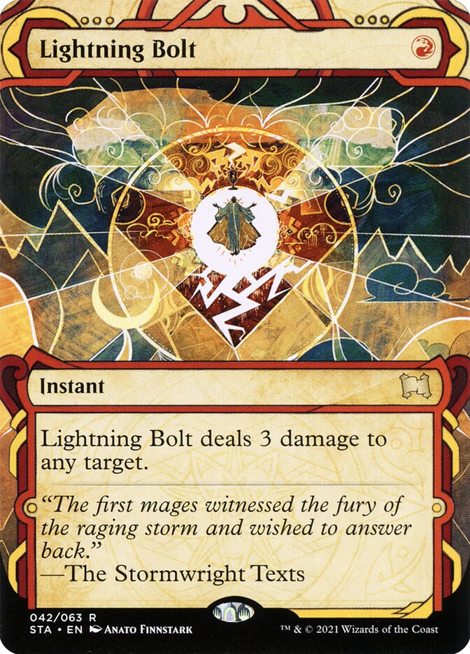 Lightning Bolt card front