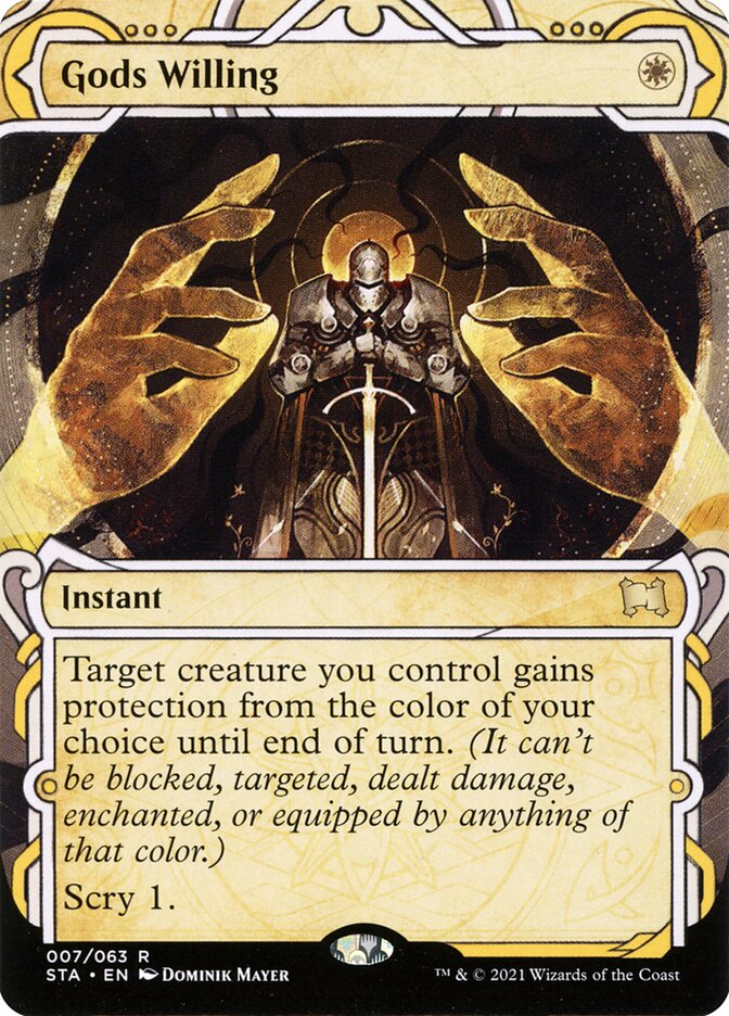 Gods Willing card front