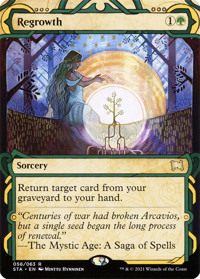 Regrowth card front