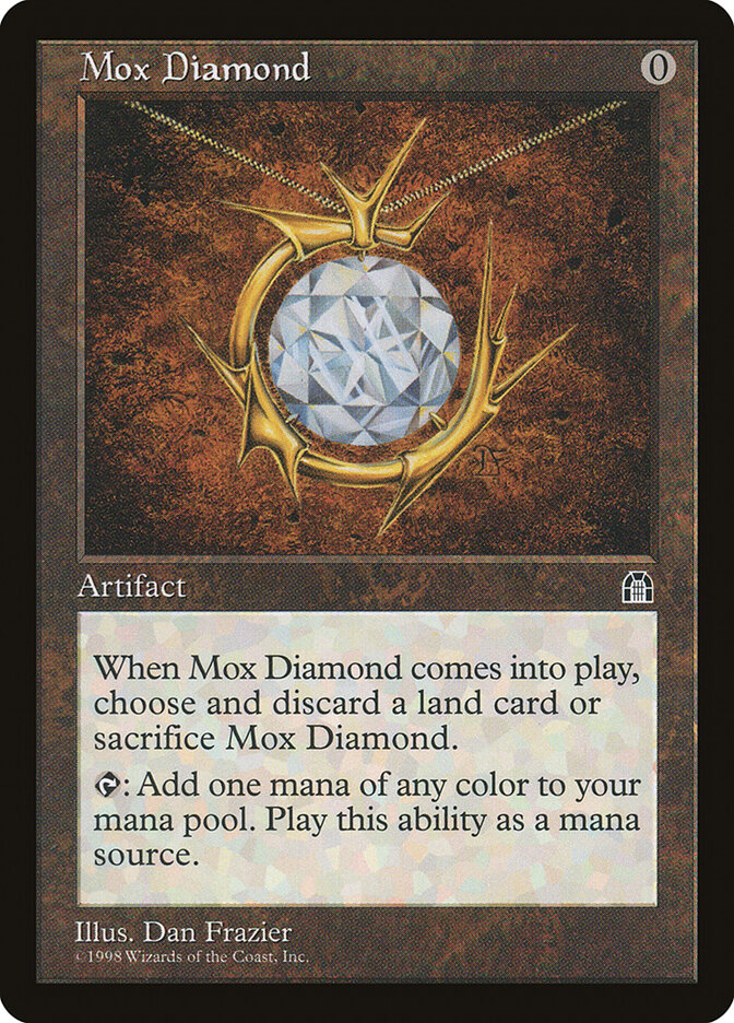 Mox Diamond card front