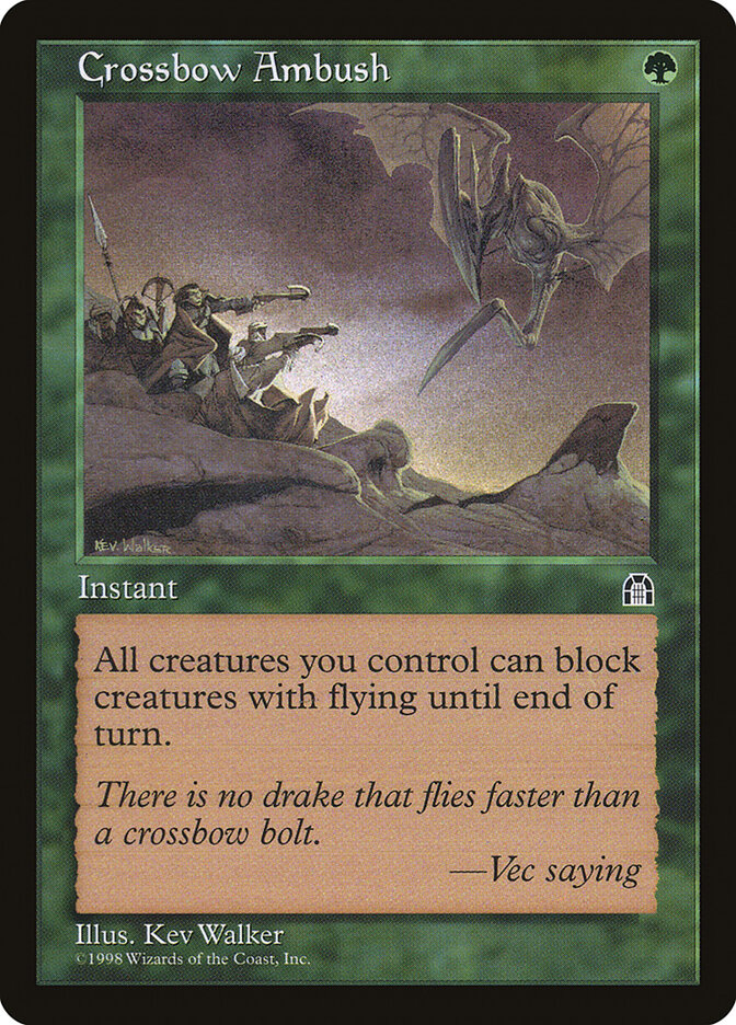 Crossbow Ambush card front