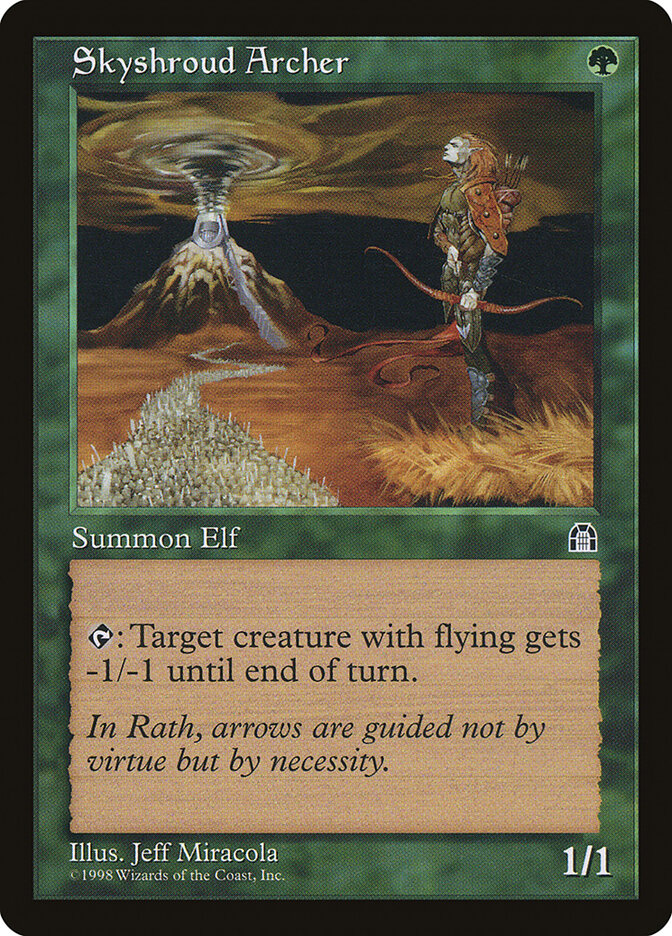 Skyshroud Archer card front