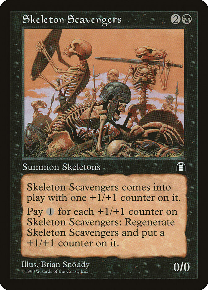 Skeleton Scavengers card front