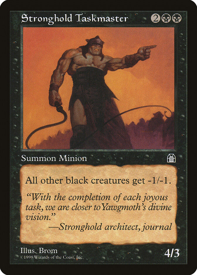 Stronghold Taskmaster card front