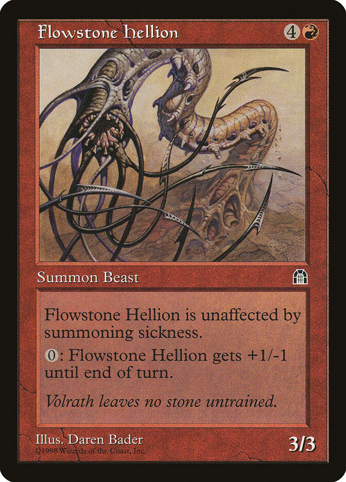 Flowstone Hellion card front